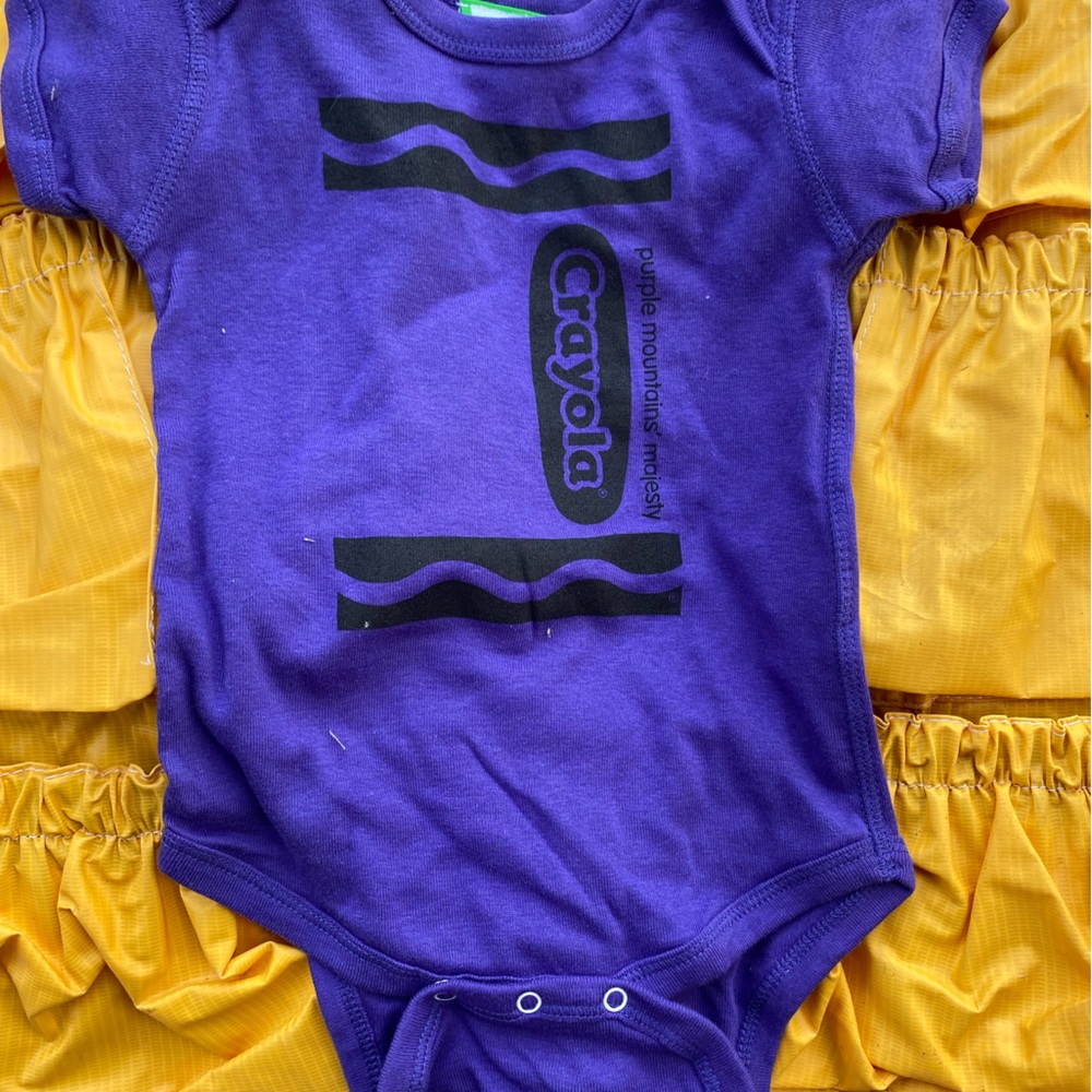 Crayola one piece bodysuit